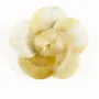 Broches - Broche camélia en corne blonde - L INDOCHINEUR X RIVÊT