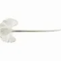 Barrettes - Pique à cheveux droit ginkgo métal en métal argenté - L INDOCHINEUR X RIVÊT