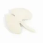 Brooches - cream coffee lacquered gingko brooch - L INDOCHINEUR X RIVÊT