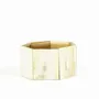Bracelets - Articulated 7 plate bracelet in blond horn - L INDOCHINEUR X RIVÊT