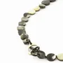 Bijoux - Collier pastilles rondes en corne noire marbrée - L INDOCHINEUR X RIVÊT