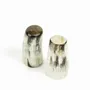 Moulins à épices - Mini set de salière et poivrier corne blonde africaine - L INDOCHINEUR X RIVÊT