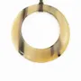 Jewelry - Large irregular ring pendant in marbled black horn - L INDOCHINEUR X RIVÊT