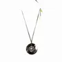 Bijoux - Pendentif damier cerclé en sabot - L INDOCHINEUR X RIVÊT