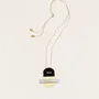 Bijoux - Pendentif Horizon Laiton pierre - L INDOCHINEUR X RIVÊT