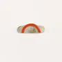 Barrettes - Small barrette in blond horn and orange lacquer - L INDOCHINEUR X RIVÊT