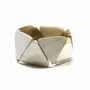 Bracelets - Triangle beads bracelet in blond horn - L INDOCHINEUR X RIVÊT