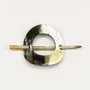 Hair accessories - Ring-shaped bun coat in blond horn - L INDOCHINEUR X RIVÊT