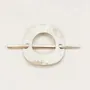 Hair accessories - Ring-shaped bun coat in black horn - L INDOCHINEUR X RIVÊT