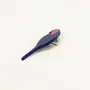 Brooches - Ara parrot pin in horn with lacquer in gray and yellow - L INDOCHINEUR X RIVÊT