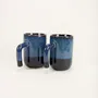 Accessoires thé et café - Set de 2 mug Hoa Bien bleu, 300ml - L INDOCHINEUR X RIVÊT