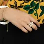 Jewelry - Set of 3 black horn rings in Size L - L INDOCHINEUR X RIVÊT