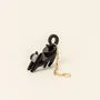 Jewelry - Cat ear charm in black horn and mother-of-pearl - L INDOCHINEUR X RIVÊT