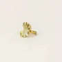 Jewelry - Gingko ring in brass and silver plated - L INDOCHINEUR X RIVÊT