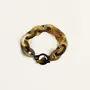 Bracelets - Bracelet 13 anneaux et fermoir en corne blonde - L INDOCHINEUR X RIVÊT