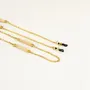 Glasses - Capsule glasses chain in brass and blond horn - L INDOCHINEUR X RIVÊT