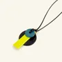 Jewelry - Enyo pendant in horn and lacquer with black cord - L INDOCHINEUR X RIVÊT