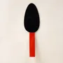 Kitchen utensils - African black horn with red laquer tarte server - L INDOCHINEUR X RIVÊT