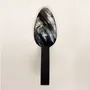 Kitchen utensils - Black and white horn with blue lacquer tarte server - L INDOCHINEUR X RIVÊT