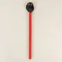 Kitchen utensils - Black and white horn and red lacquer jam spoon - L INDOCHINEUR X RIVÊT