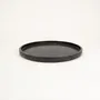 Trays - Cassiopée very large round tray in black marble - L INDOCHINEUR X RIVÊT