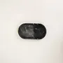 Plateaux - Plateau oval en marbre noir - L INDOCHINEUR X RIVÊT