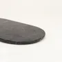 Kitchen utensils - Oval cutting board in black stone - L INDOCHINEUR X RIVÊT