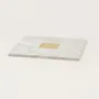 Glass - Cygnus trivet in black marble with brass inlay - L INDOCHINEUR X RIVÊT