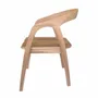 Chairs - Natural teak wood chair with armrests - ANTA - HYDILE