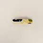 Barrettes - Nymphe hair clip in blond horn and Parme lacquer - L INDOCHINEUR X RIVÊT