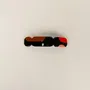 Barrettes - Nymphe hair clip in black horn and Blue lacquer - L INDOCHINEUR X RIVÊT