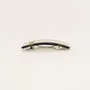 Barrettes - Rectangular hair clip in hoof with orange and green lacquer - L INDOCHINEUR X RIVÊT