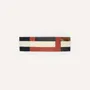 Barrettes - Rectangular hair clip in hoof with orange and green lacquer - L INDOCHINEUR X RIVÊT