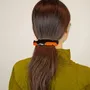 Barrettes - Black Horn and Khaki Lacquer Nymph Barrette - L INDOCHINEUR X RIVÊT