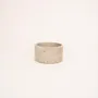 Caskets and boxes - Medium wide round pot in grey marble dia. 10cm H4cm - L INDOCHINEUR X RIVÊT
