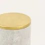 Coffrets et boîtes - Boîte Uranus laiton et marbre blanc - L INDOCHINEUR X RIVÊT