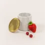 Coffrets et boîtes - Pilulier Pluton laiton et marbre blanc - L INDOCHINEUR X RIVÊT