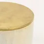 Coffrets et boîtes - Boîte Jupiter laiton et marbre blanc - L INDOCHINEUR X RIVÊT