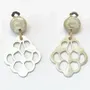 Jewelry - Lace-shaped earrings in hoof - L INDOCHINEUR X RIVÊT