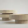 Platter and bowls - 'CYCLO' TRAVERTINE BOWL - KIWANO CONCEPT