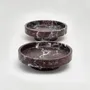 Platter and bowls - ‘CYCLO’ ROSSO LEVANTO MARBLE BOWL - KIWANO CONCEPT