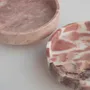 Platter and bowls - 'CYCLO' PINK MARBLE BOWL - KIWANO CONCEPT