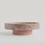 Platter and bowls - 'CYCLO' PINK MARBLE BOWL - KIWANO CONCEPT