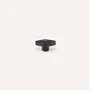 Accessoires à fixer - Bouton de meuble diamant losange, corne noire Africaine, L - L INDOCHINEUR X RIVÊT