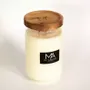 Decorative objects - WHITE MUSK — Scented Candle (Large Jar) - MAT AMANDINE