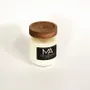 Decorative objects - COTTON FLOWERS - Scented Candle (Small Jar) - MAT AMANDINE