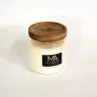 Decorative objects - COTTON FLOWERS - Scented Candle (Medium Jar) - MAT AMANDINE