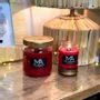 Objets de décoration - FRUITS ROUGES - Bougie parfumée (Petite Jarre) - MAT AMANDINE