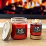 Decorative objects - SANTAL - Scented Candle (Small Jar) - MAT AMANDINE