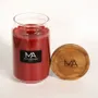 Decorative objects - SANTAL - Scented Candle (Large Jar) - MAT AMANDINE